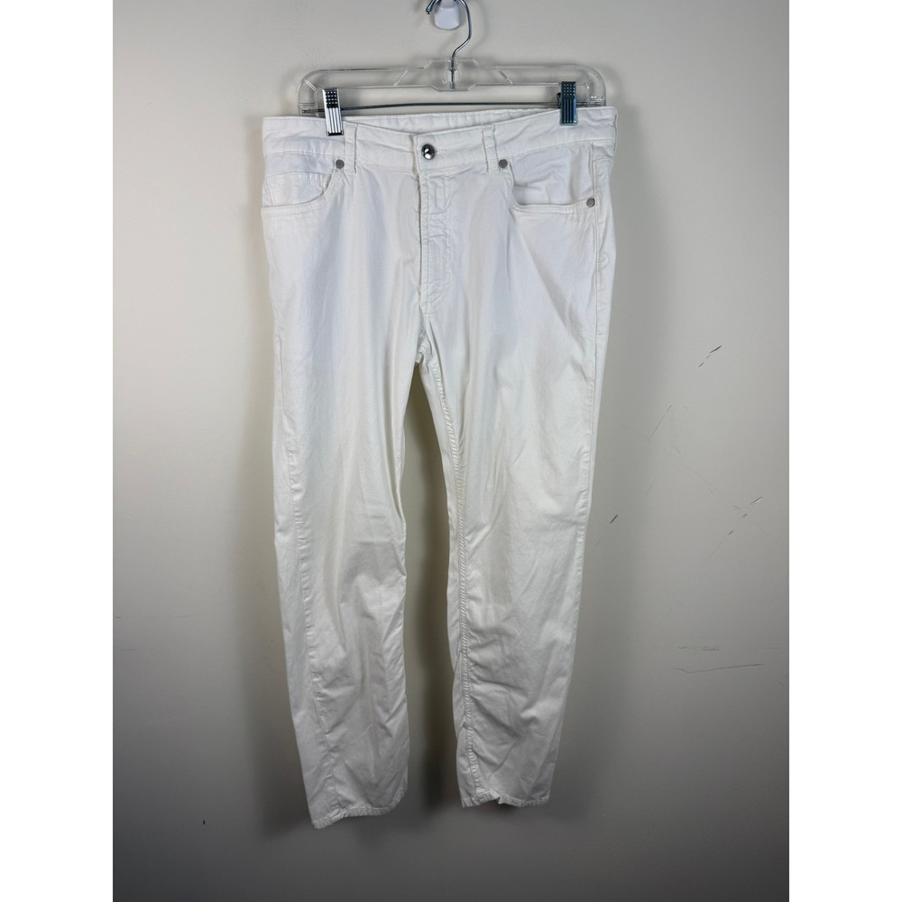 Peter Millar Crown Crafted Wayfare Five-Pocket Pants White 35/30 MF23XB60FB